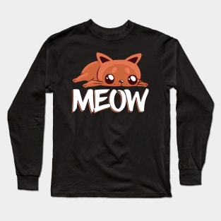 Bored Cat Long Sleeve T-Shirt